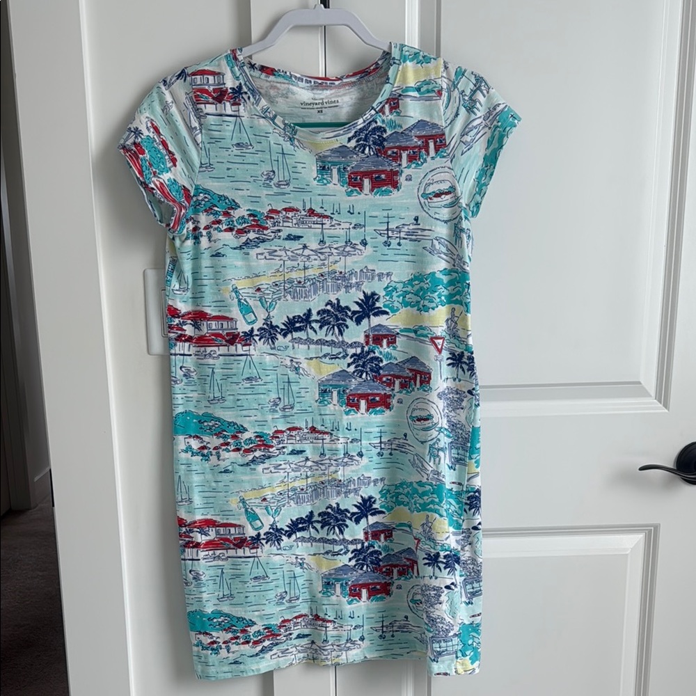 Vineyard Vines Coastal Print Dress